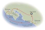 Costa Rica Map